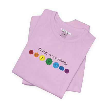 Energy is Everything -- Chakras (Adult Unisex Tee)