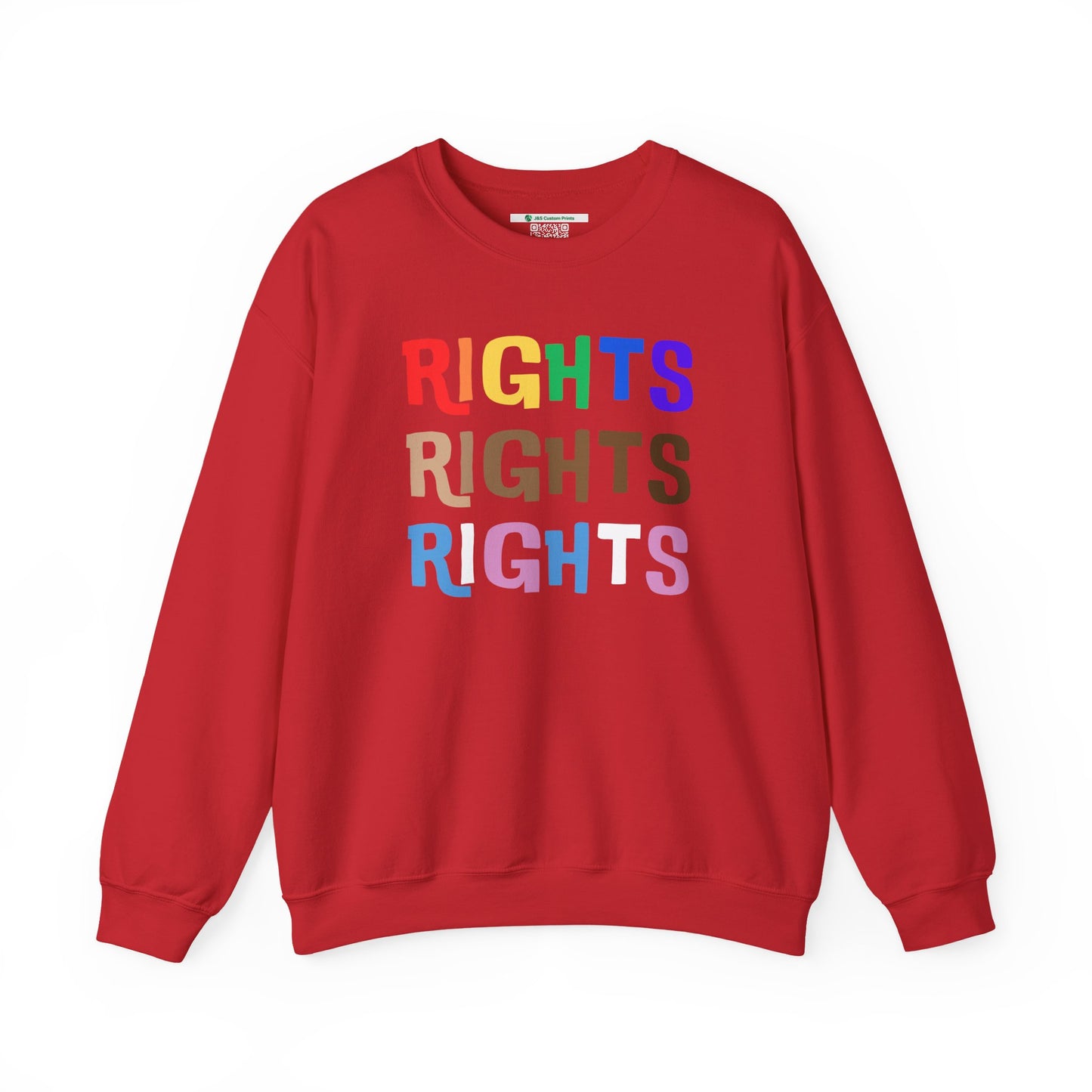 Equal Rights (Adult Unisex Crewneck Sweatshirt)