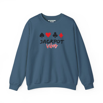 Jackpot Vibes (Adult Unisex Crewneck Sweatshirt)