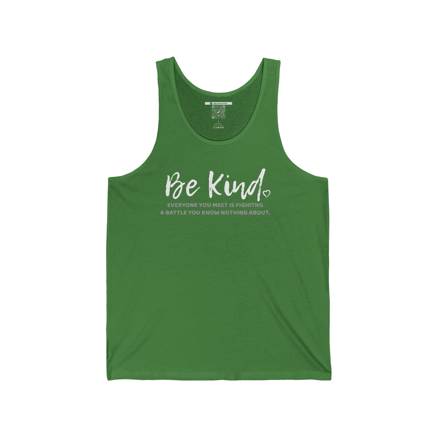 Be Kind (Adult Unisex Tank Top)