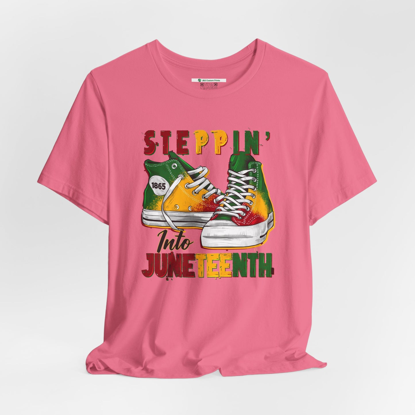 Steppin' Into Juneteenth (Adult Unisex Tee)