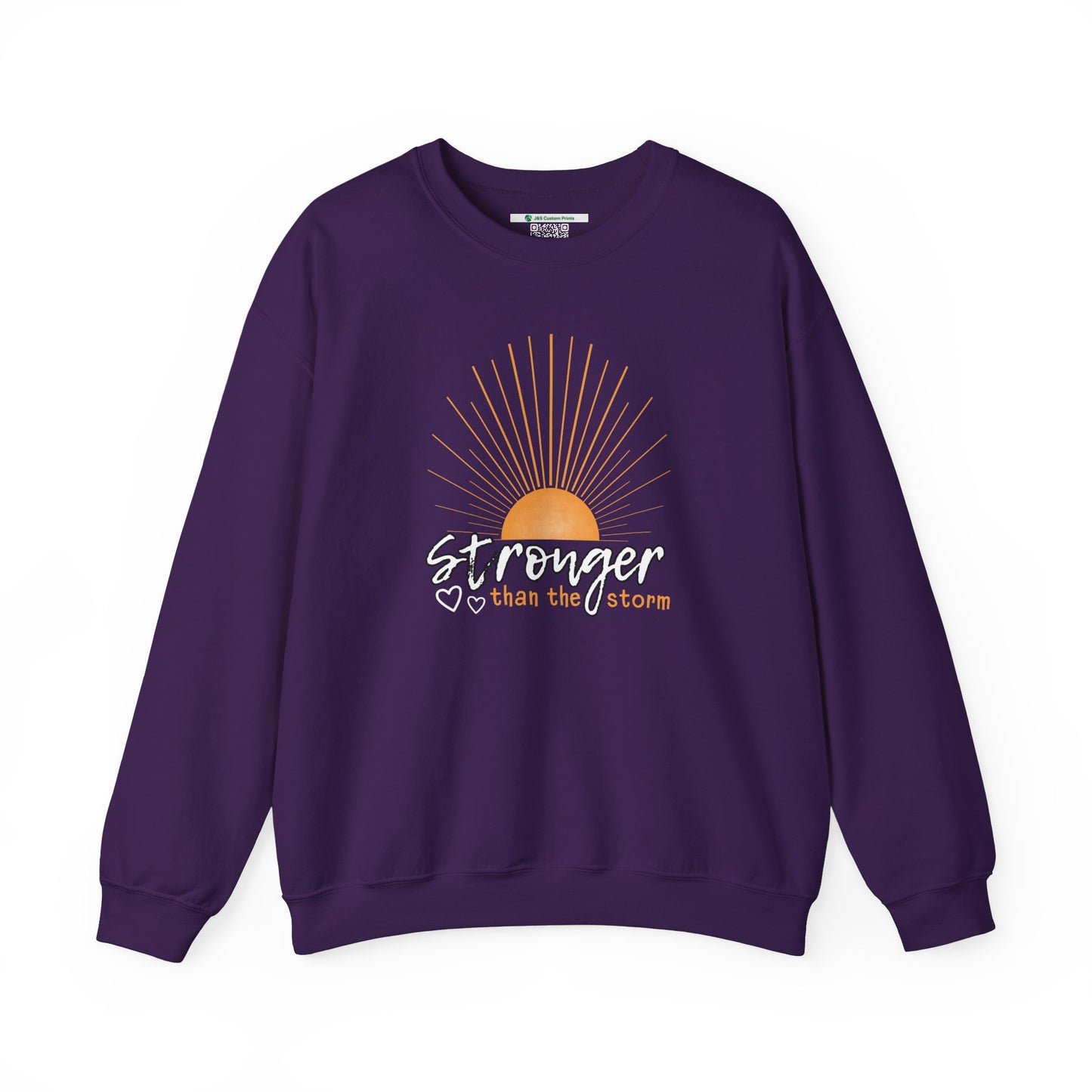 Stronger Than the Storm (Adult Unisex Crewneck Sweatshirt)
