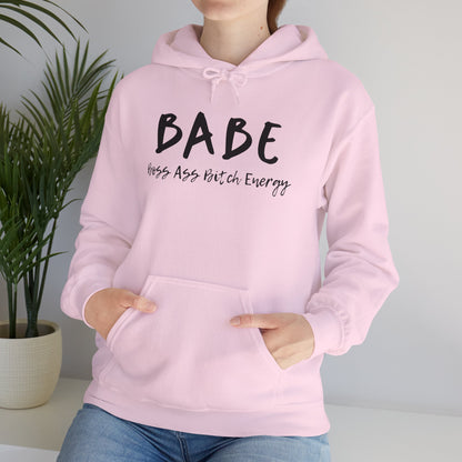 BABE (Adult Unisex Hooded Sweatshirt)