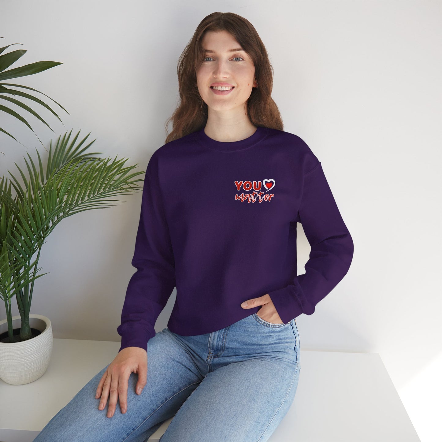 To The Person Behind Me (Adult Unisex Crewneck Sweatshirt)