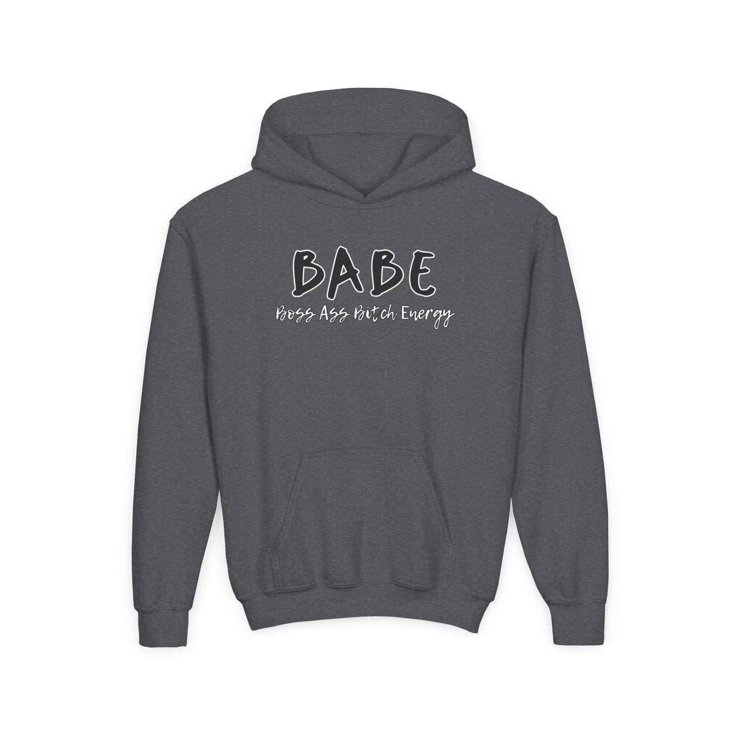 BABE (Youth Unisex Hooded Sweatshirt)