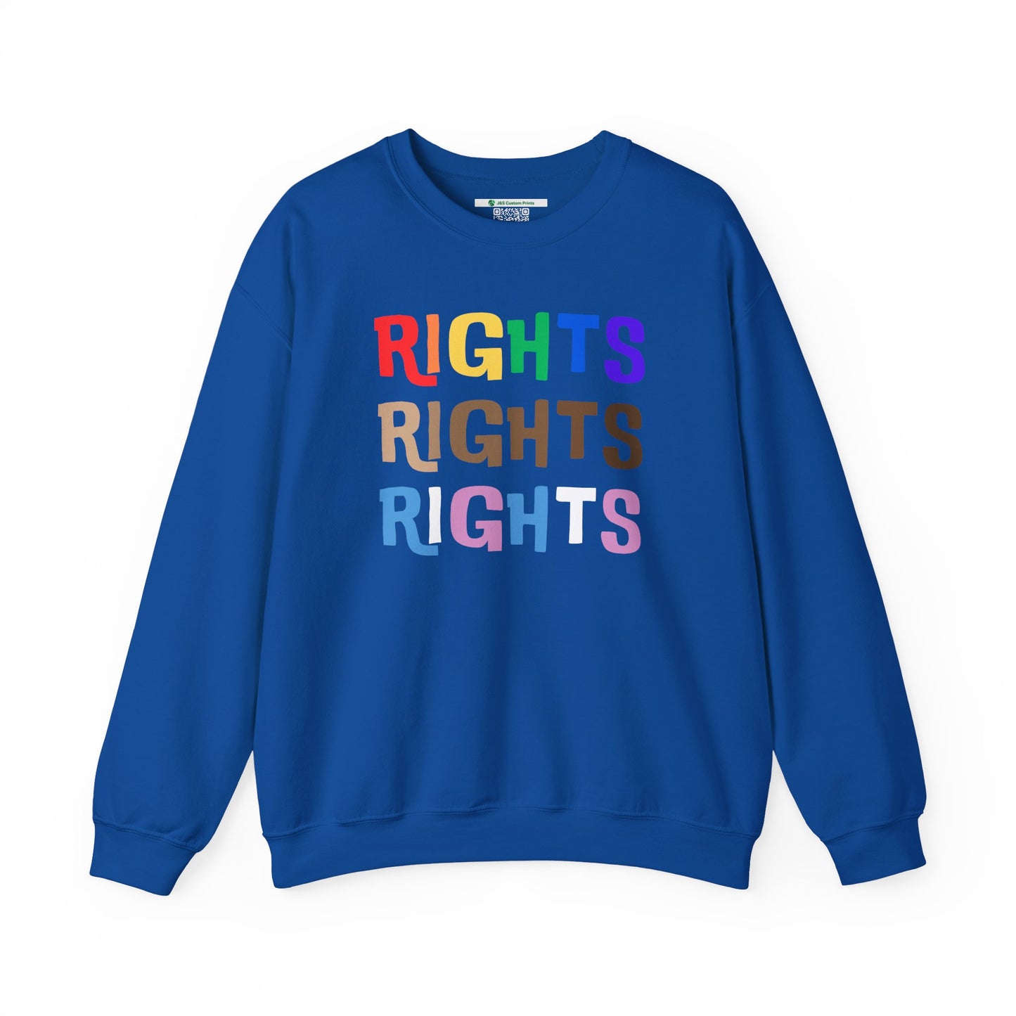 Equal Rights (Adult Unisex Crewneck Sweatshirt)
