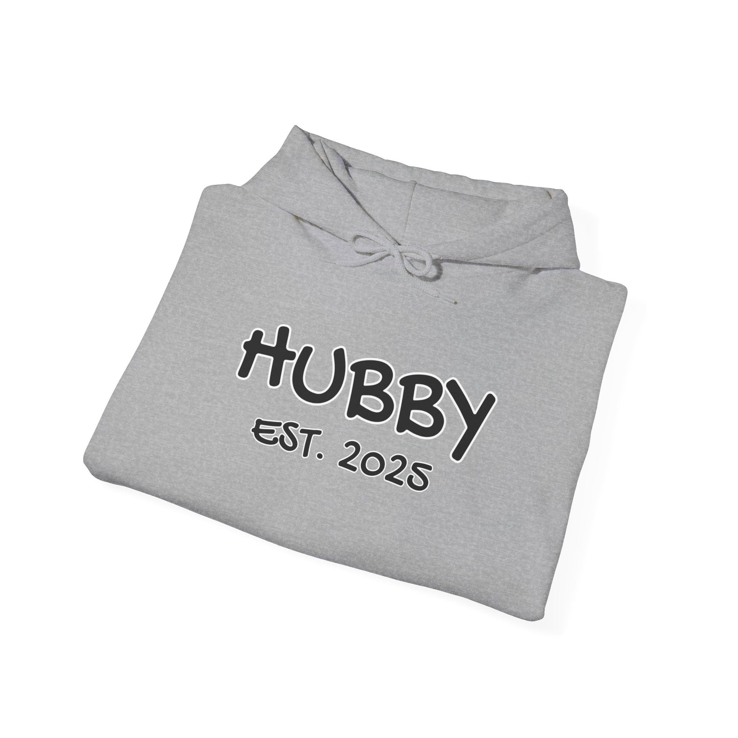 Matching Marriage Set -- "Hubby" (Adult Unisex Hooded Sweatshirt)