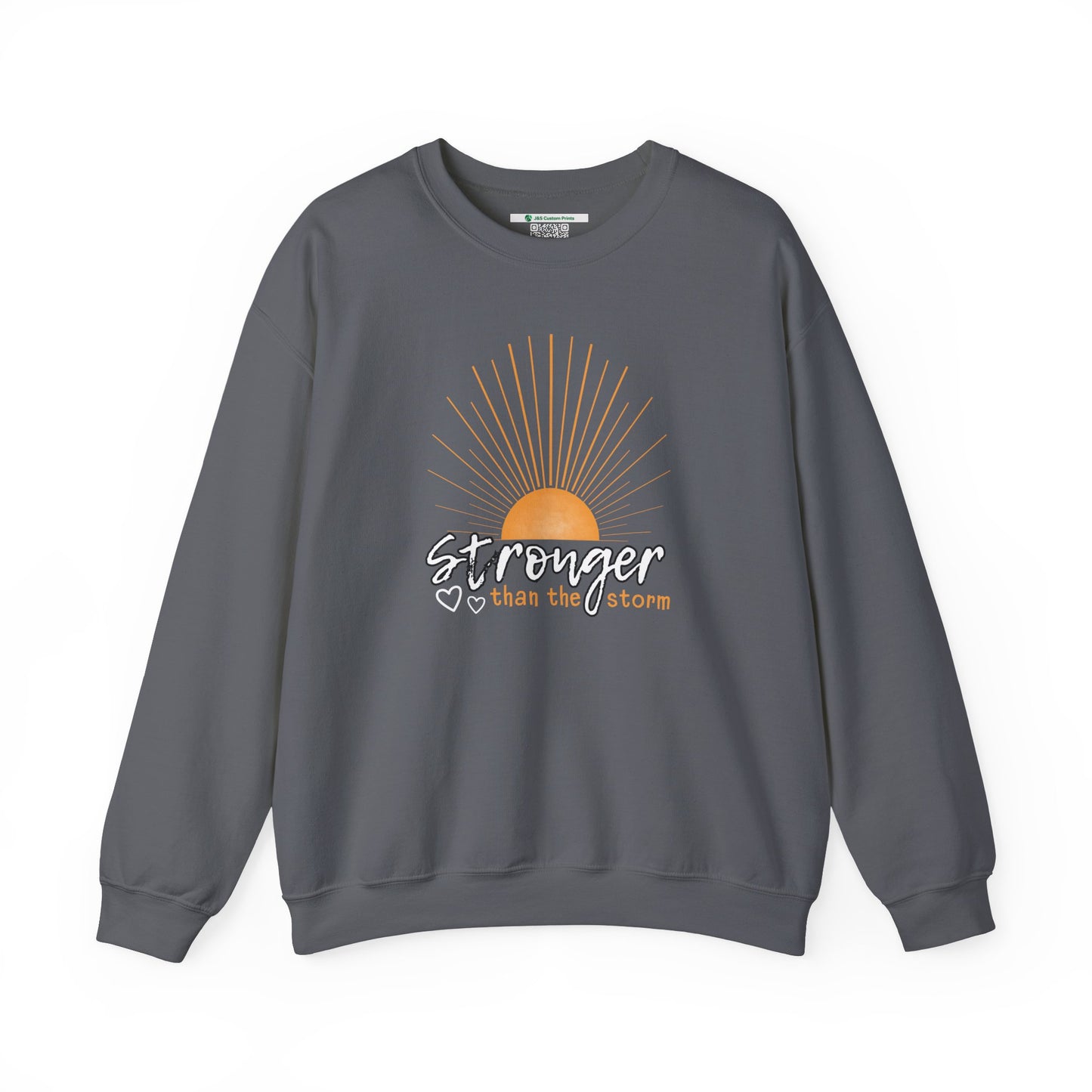 Stronger Than the Storm (Adult Unisex Crewneck Sweatshirt)