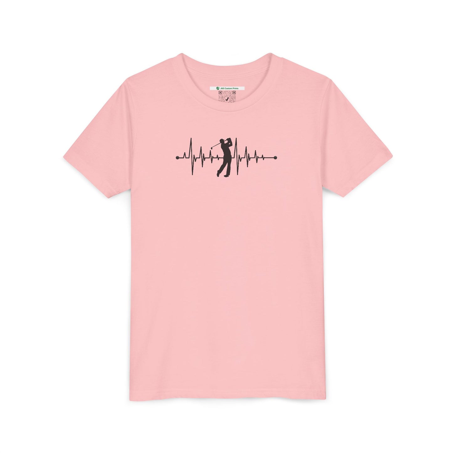 Golf Heartbeat (Youth Unisex Tee)