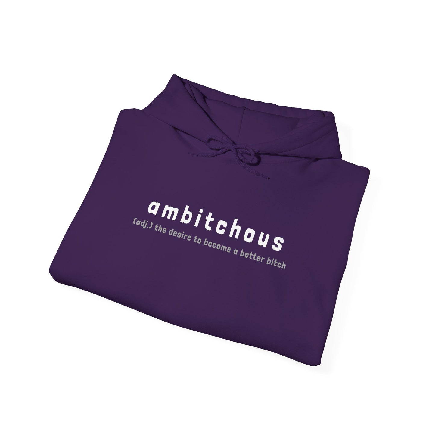Ambitchous (Adult Unisex Hooded Sweatshirt)