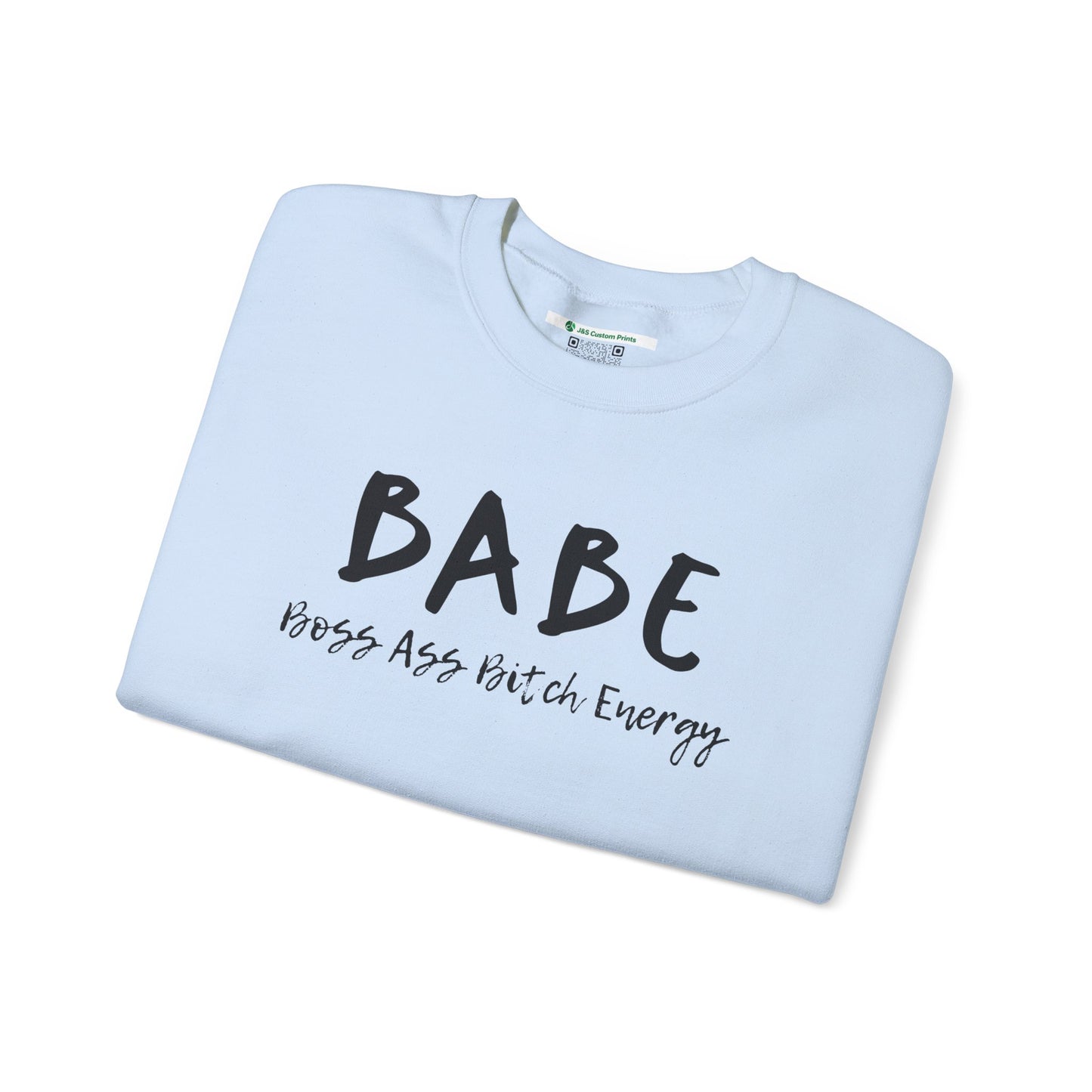 BABE (Adult Unisex Crewneck Sweatshirt)