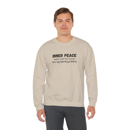 Inner Peace (Adult Unisex Crewneck Sweatshirt)