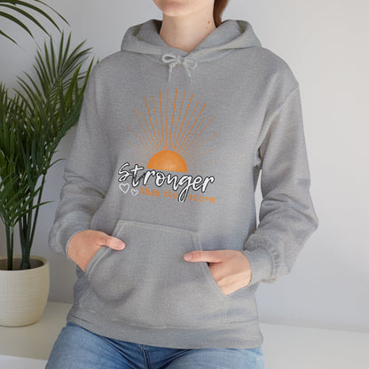 Stronger Than the Storm (Adult Unisex Hooded Sweatshirt)