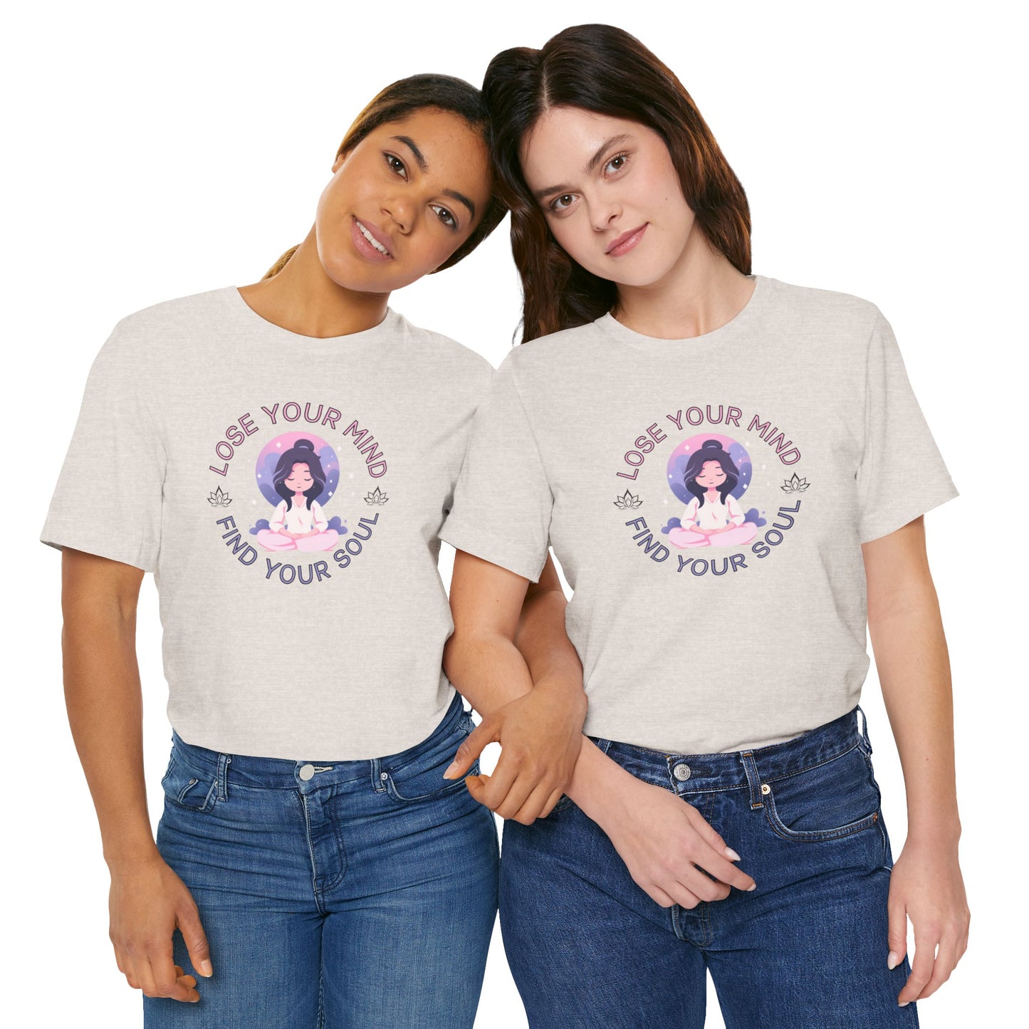 Mindful Awareness -- Meditation (Adult Unisex Tee)