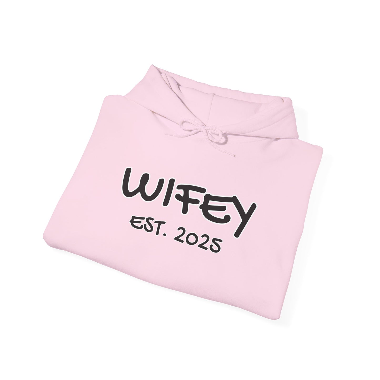 Matching Marriage Set -- "Wifey" (Adult Unisex Hooded Sweatshirt)