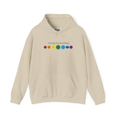 Energy is Everything -- Chakras (Adult Unisex Hooded Sweatshirt)