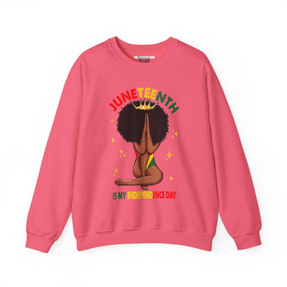 Juneteenth -- My Independence Day (Adult Unisex Crewneck Sweatshirt)