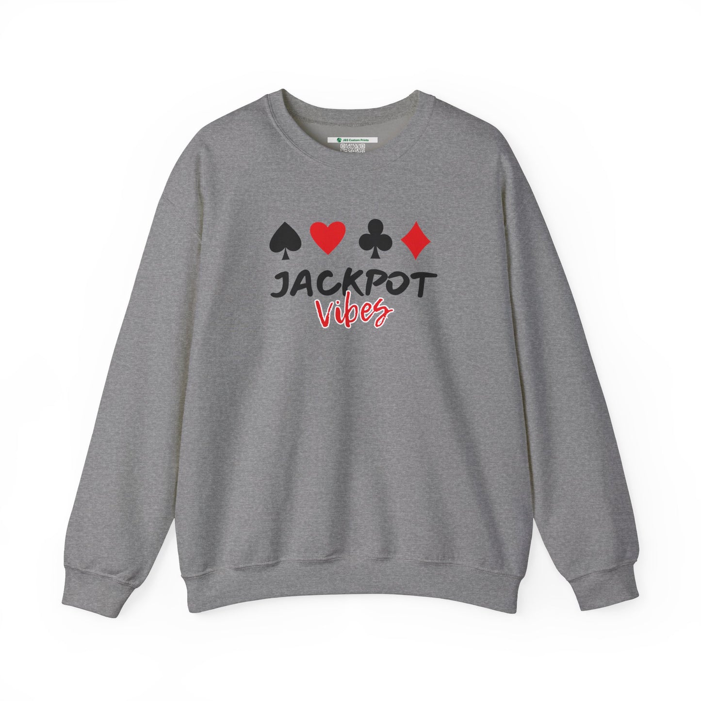 Jackpot Vibes (Adult Unisex Crewneck Sweatshirt)