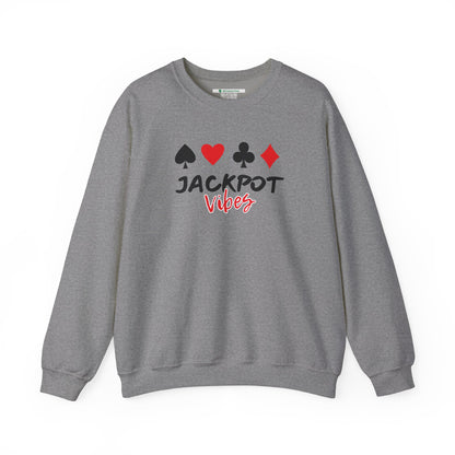 Jackpot Vibes (Adult Unisex Crewneck Sweatshirt)