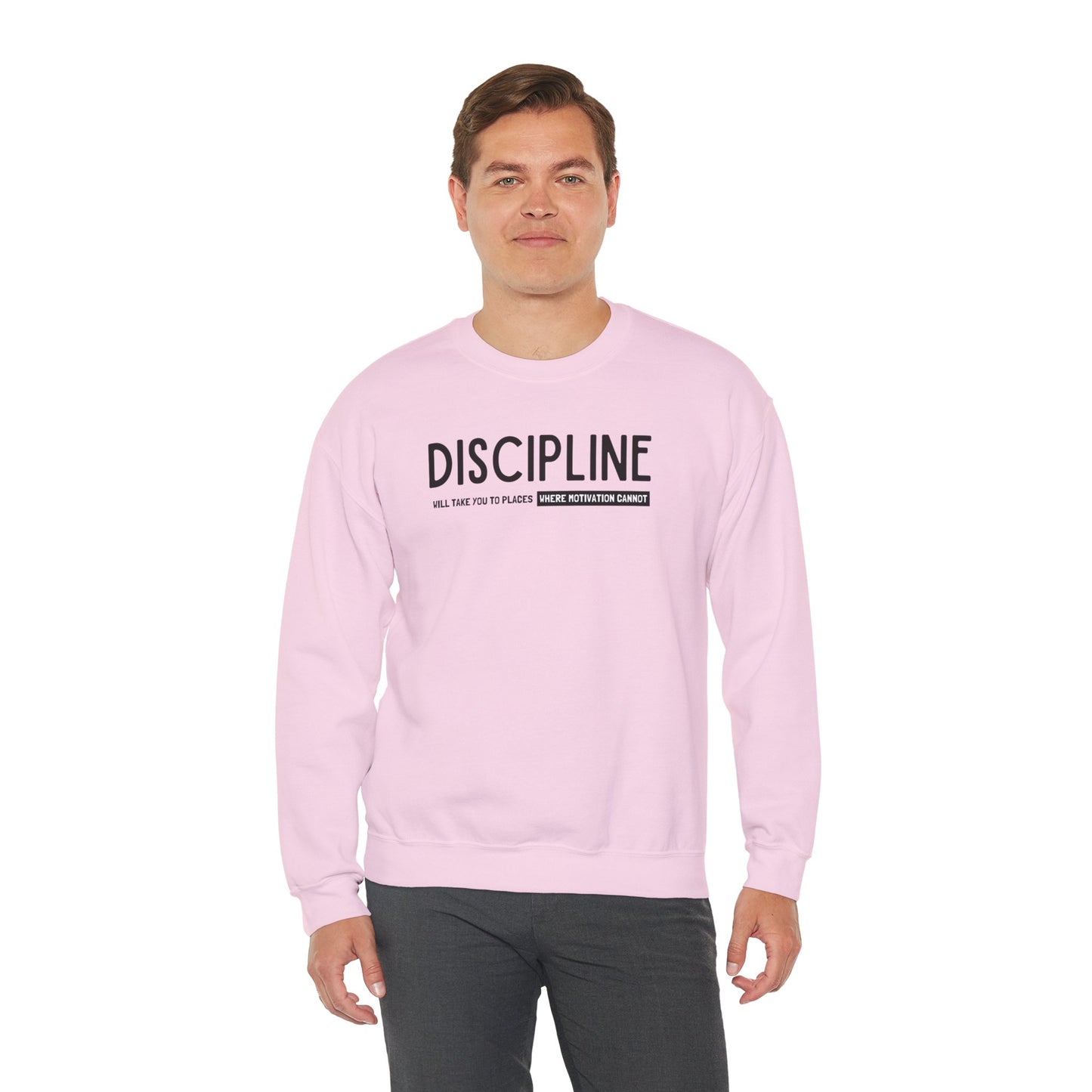 Discipline (Adult Unisex Crewneck Sweatshirt)