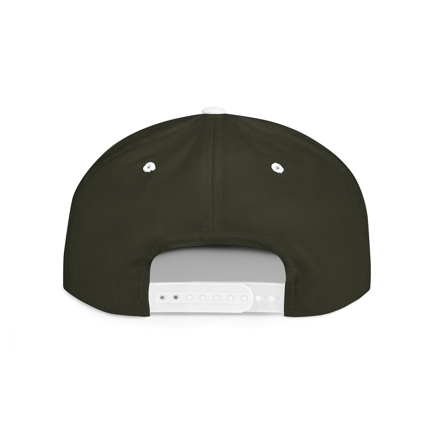 Let Them (Embroidered Snapback Flat-Bill Cotton Hat) - J&S Custom Prints