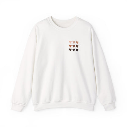 Made With Melanin (Adult Unisex Crewneck Sweatshirt)