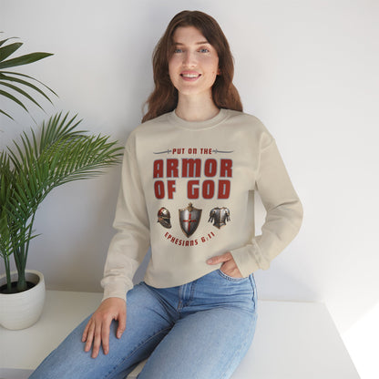 Armor Of God (Adult Unisex Crewneck Sweatshirt)