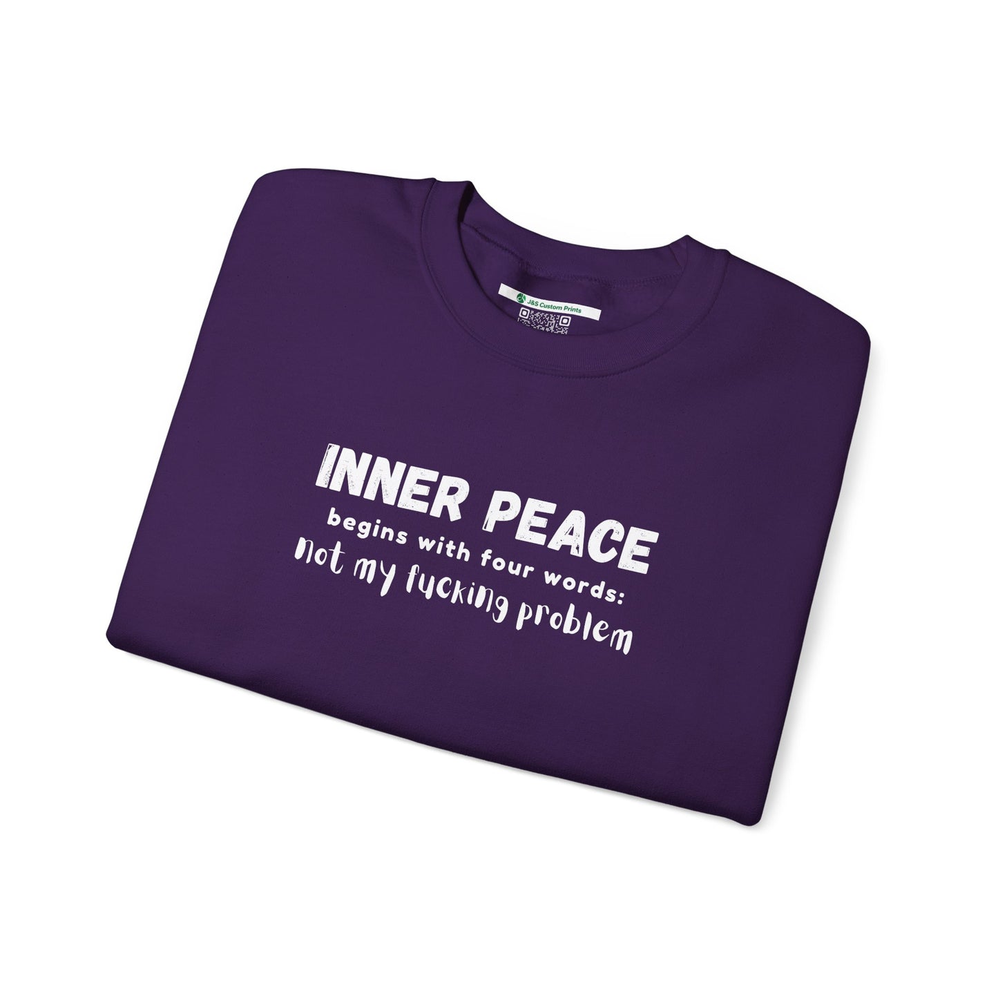 Inner Peace (Adult Unisex Crewneck Sweatshirt)