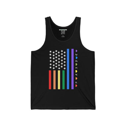 Pride Flag (Adult Unisex Tank Top)