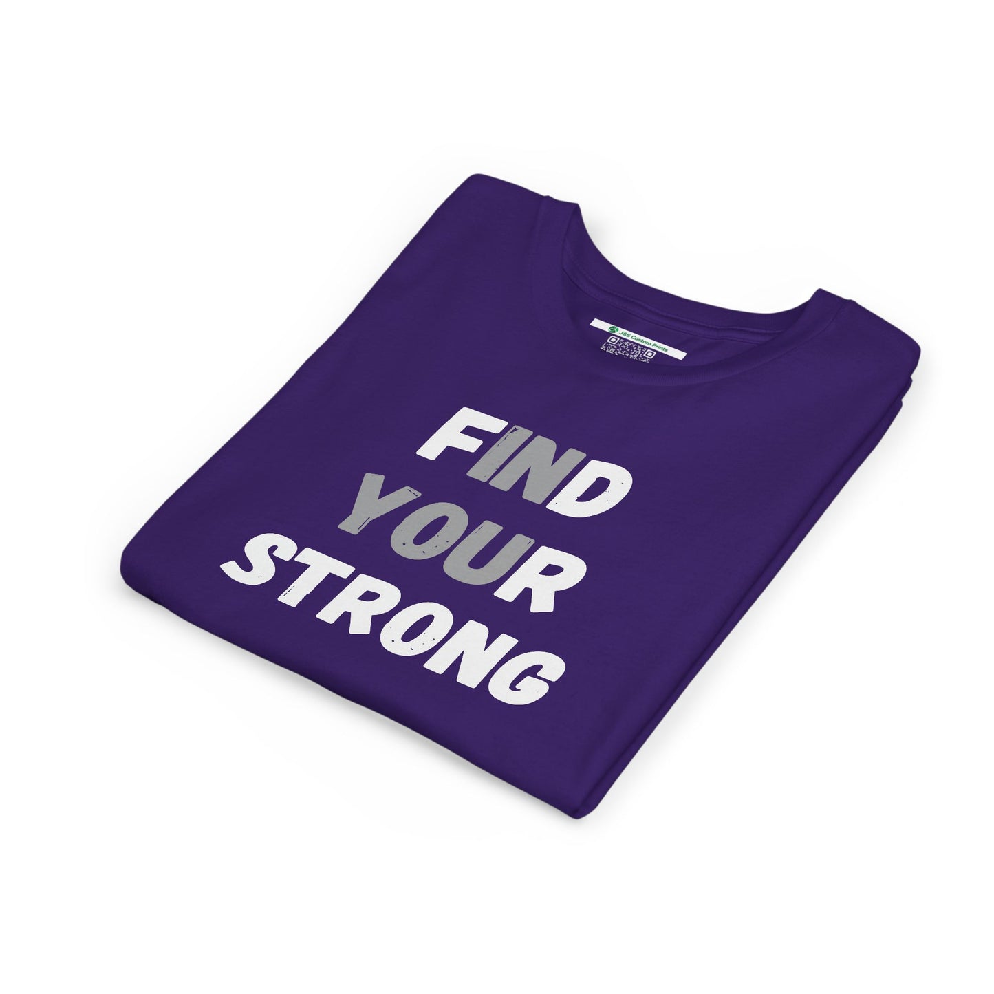 Find Your Strong -- Simple Design (Youth Unisex Tee)