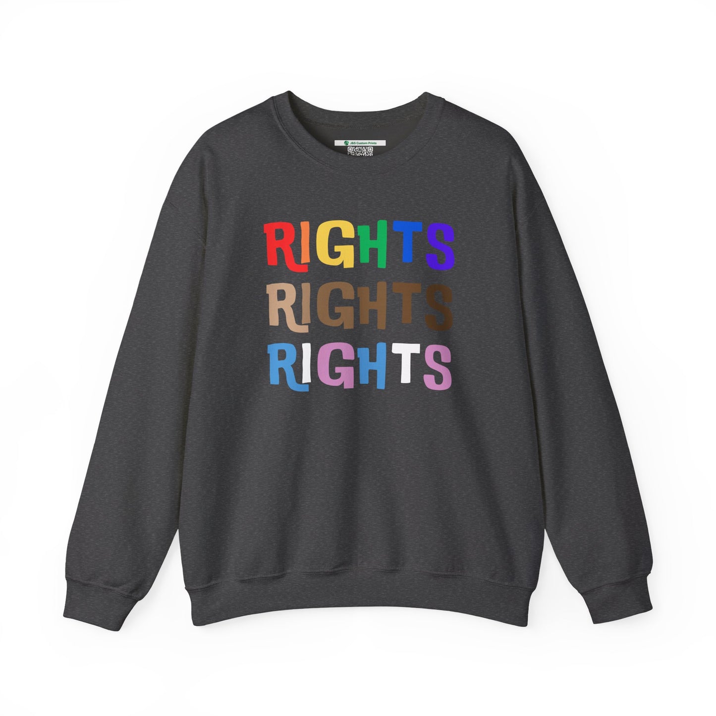 Equal Rights (Adult Unisex Crewneck Sweatshirt)