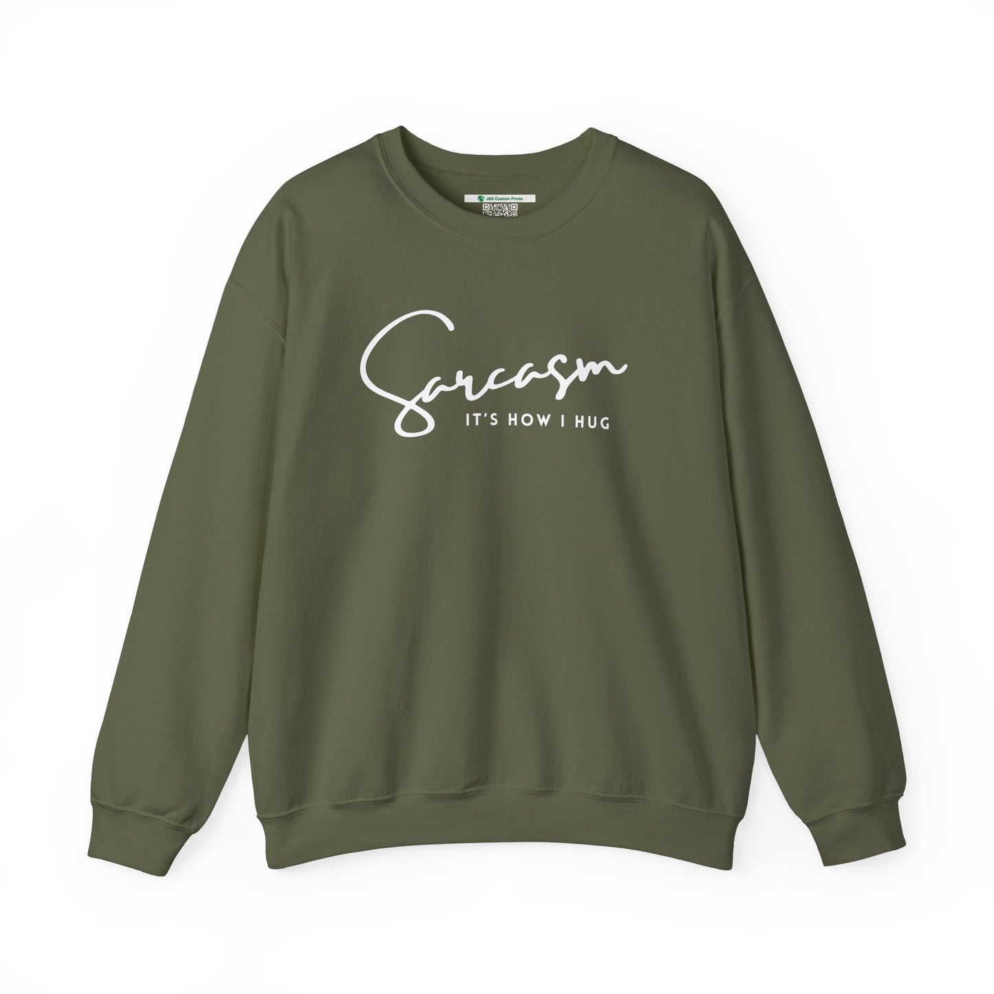 Sarcasm (Adult Unisex Crewneck Sweatshirt)
