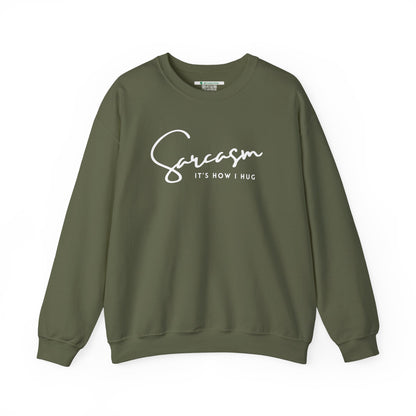 Sarcasm (Adult Unisex Crewneck Sweatshirt)