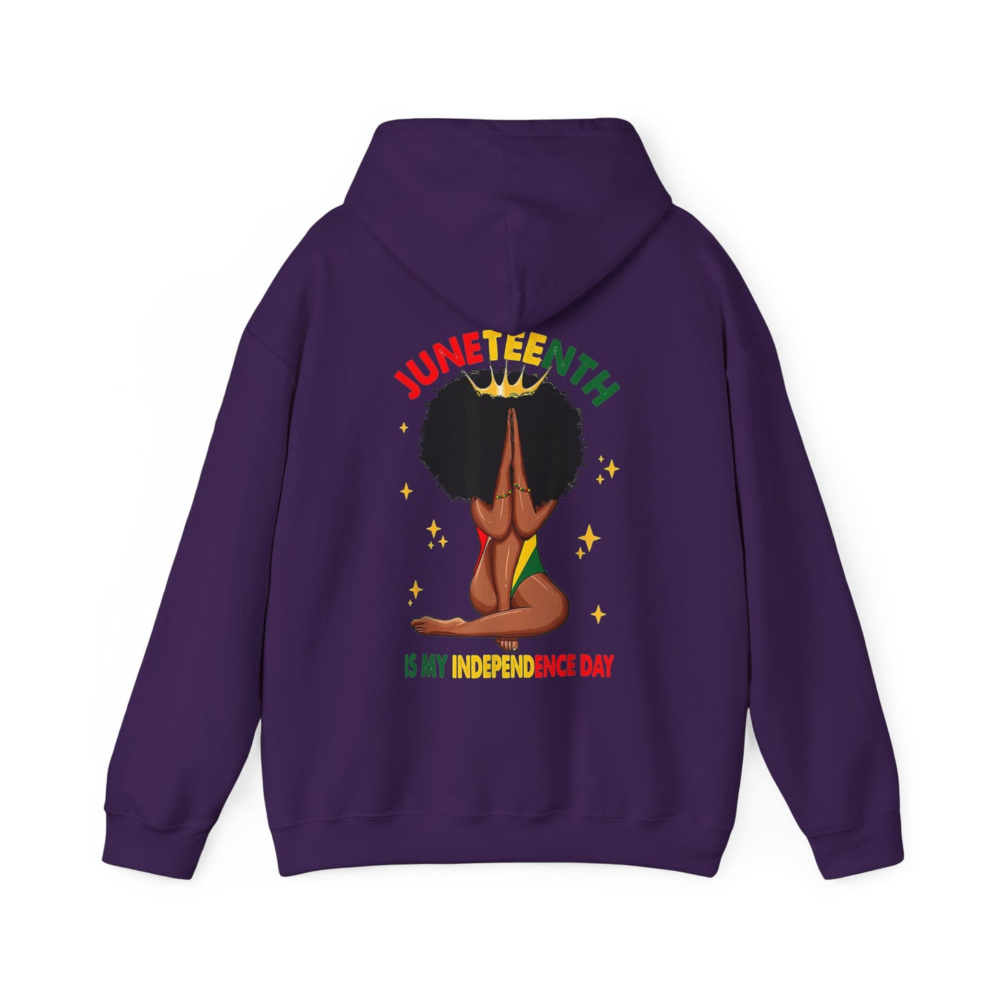 Juneteenth -- My Independence Day (Adult Unisex Hooded Sweatshirt)