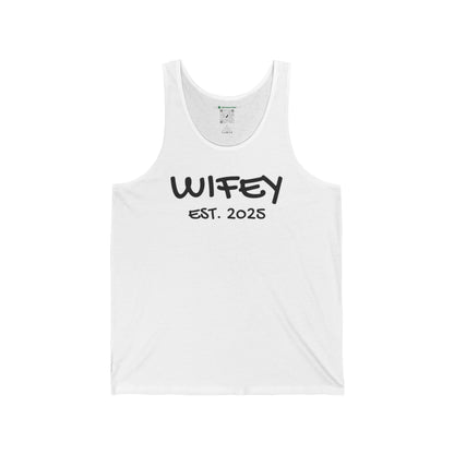Matching Marriage Set -- "Wifey" (Adult Unisex Tank Top)