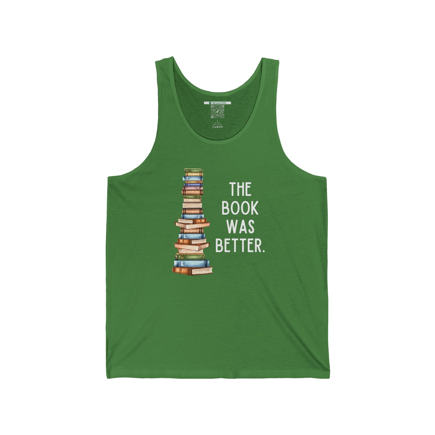 The Book Was Better [2] (Adult Unisex Tank Top)