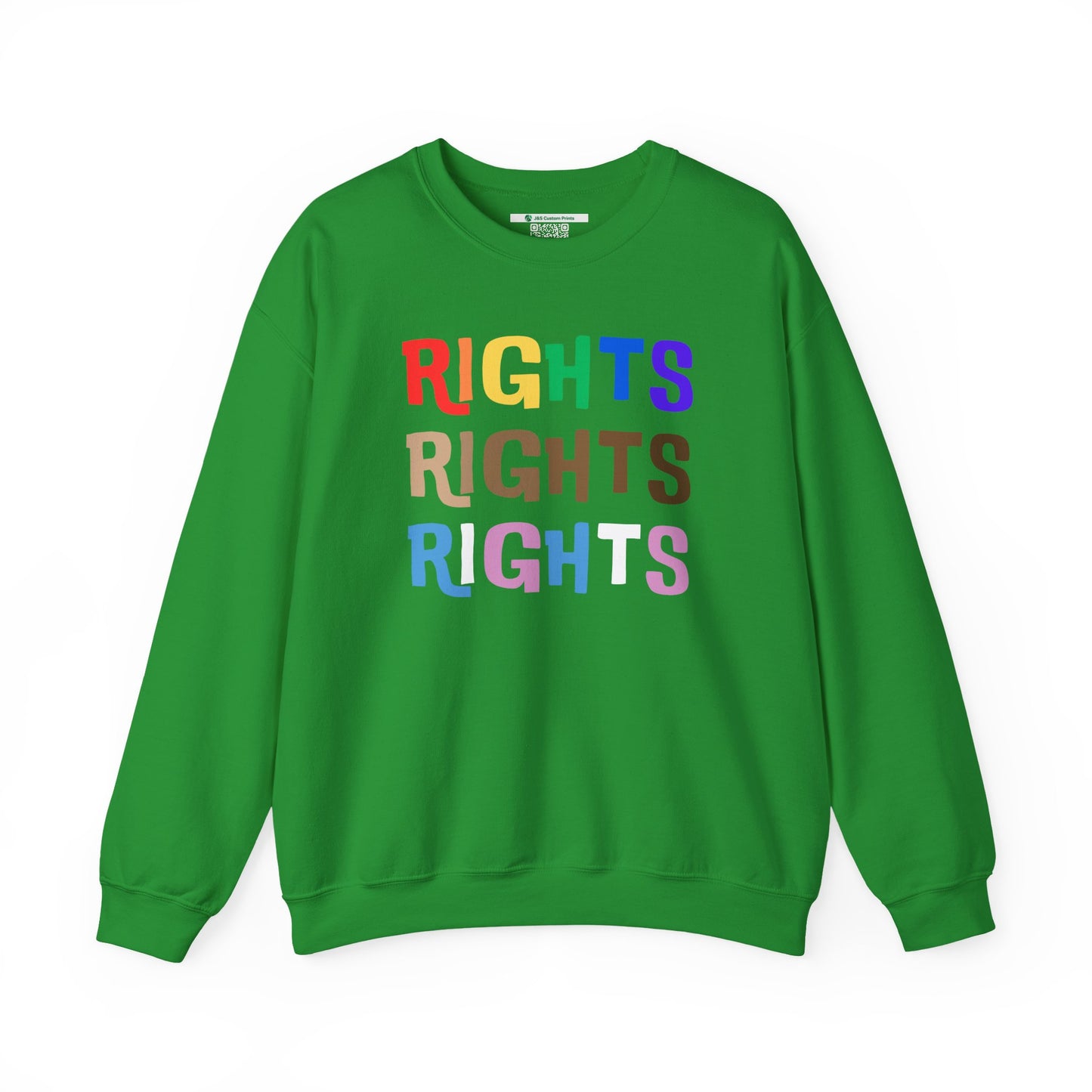 Equal Rights (Adult Unisex Crewneck Sweatshirt)