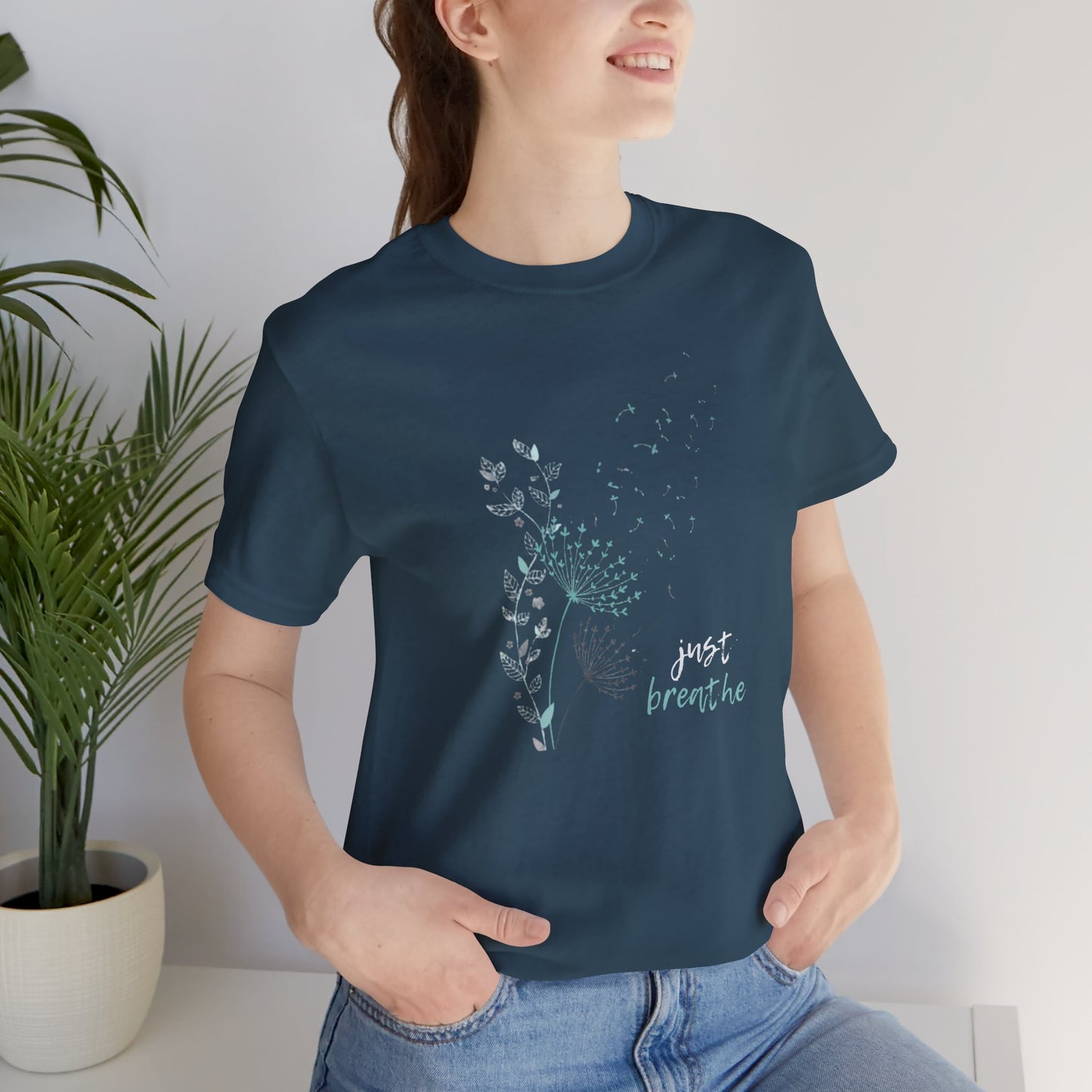 Just Breathe (Adult Unisex Tee Shirt)