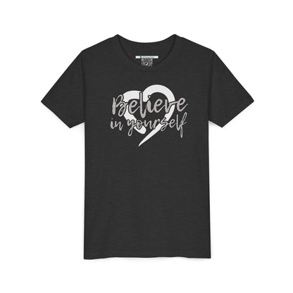 Believe In Yourself -- Gray (Youth Unisex Tee)