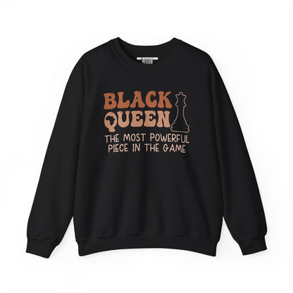 Black Queen (Adult Unisex Crewneck Sweatshirt)
