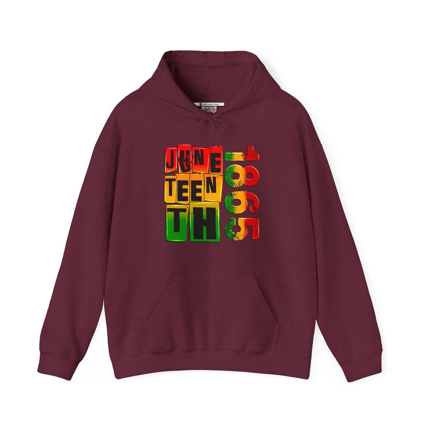 Juneteenth 1865 (Adult Unisex Hooded Sweatshirt)