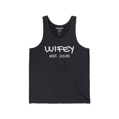 Matching Marriage Set -- "Wifey" (Adult Unisex Tank Top)
