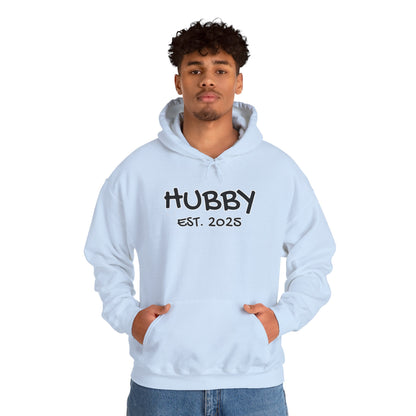 Matching Marriage Set -- "Hubby" (Adult Unisex Hooded Sweatshirt)