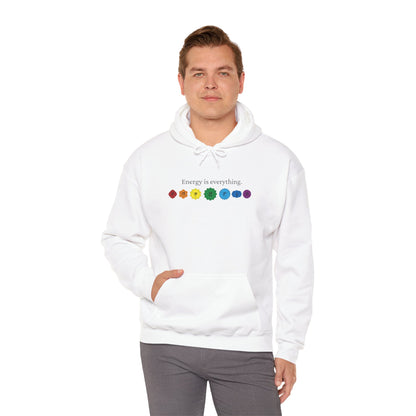 Energy is Everything -- Chakras (Adult Unisex Hooded Sweatshirt)