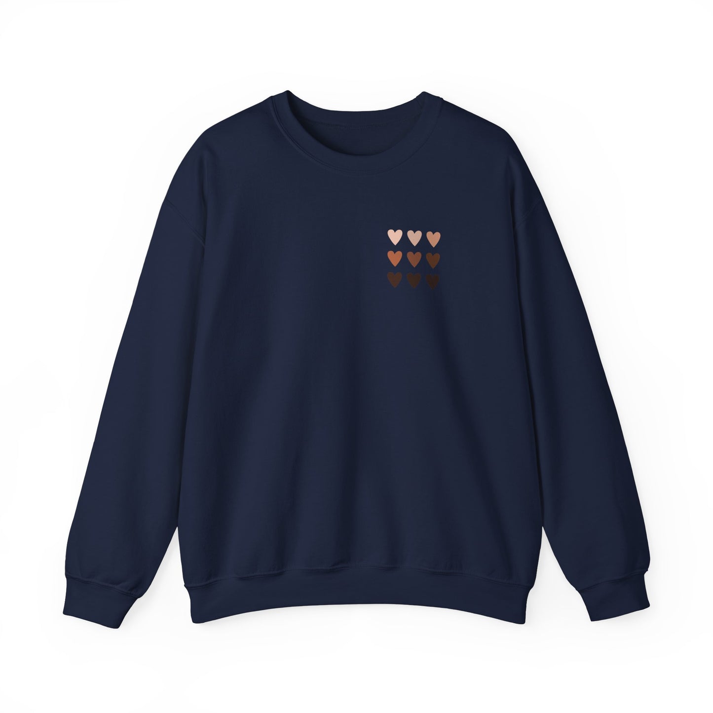 Made With Melanin (Adult Unisex Crewneck Sweatshirt)