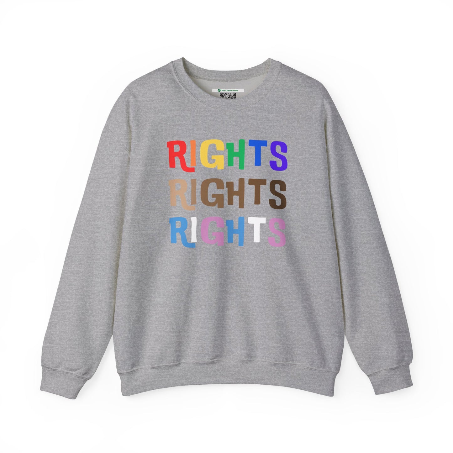 Equal Rights (Adult Unisex Crewneck Sweatshirt)