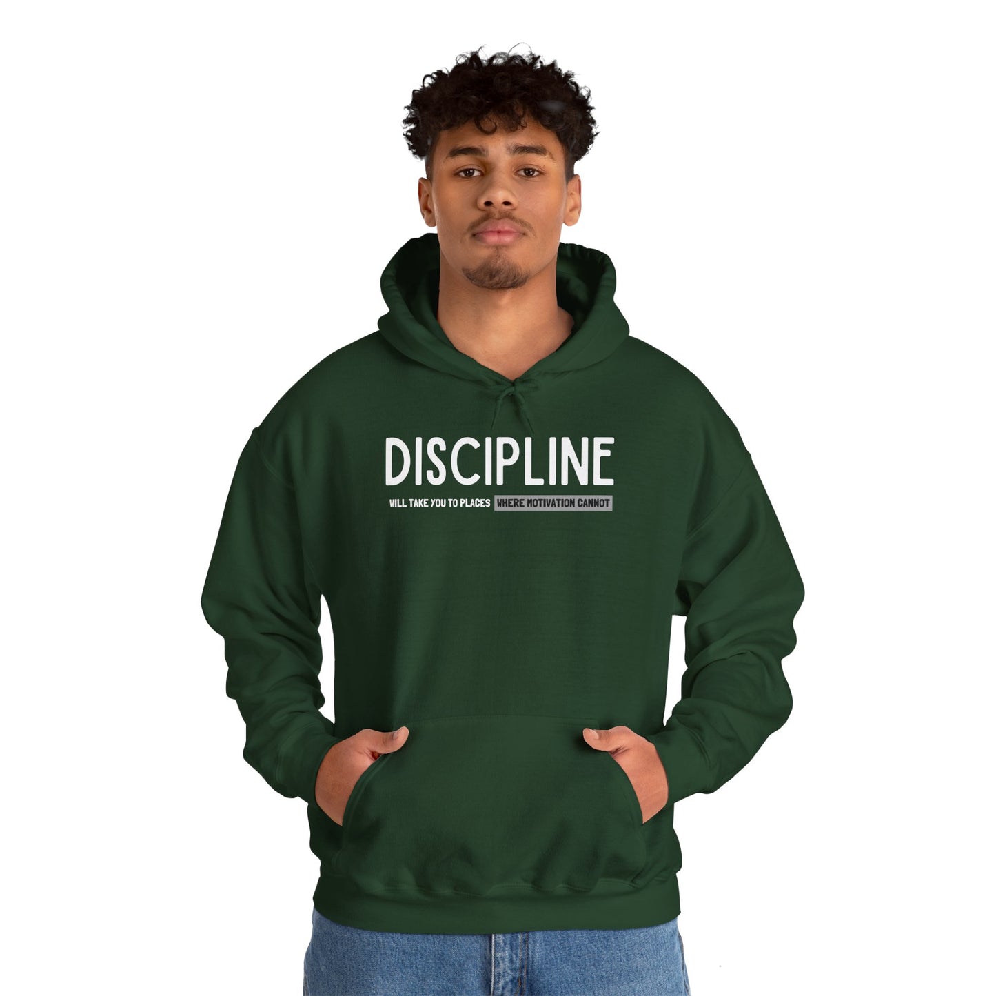 Discipline (Adult Unisex Hooded Sweatshirt)
