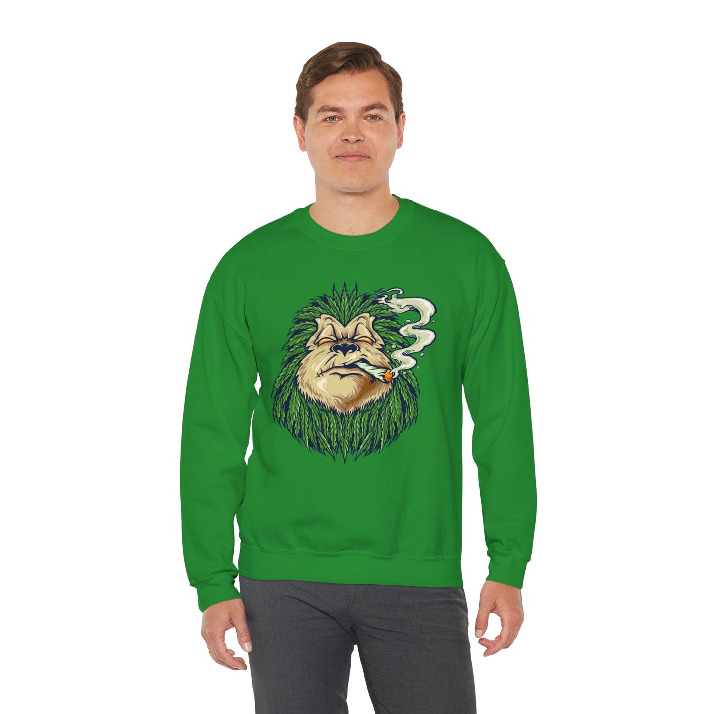 Cannabis (Adult Unisex Crewneck Sweatshirt)