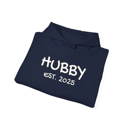 Matching Marriage Set -- "Hubby" (Adult Unisex Hooded Sweatshirt)