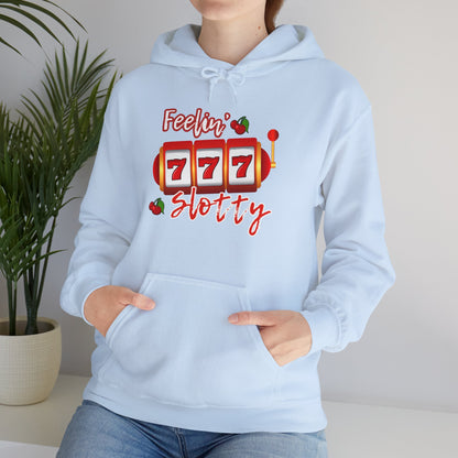Feelin' Slotty (Adult Unisex Hooded Sweatshirt)